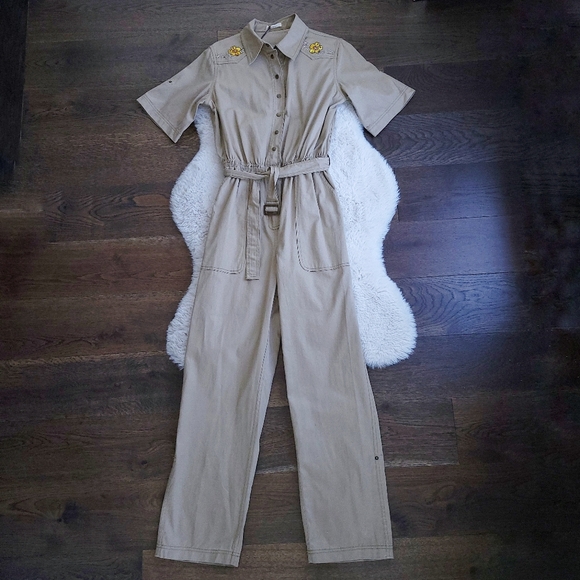 SPELL The Gypsy Foxglove Embroidered Boilersuit Jumpsuit - Picture 2 of 16
